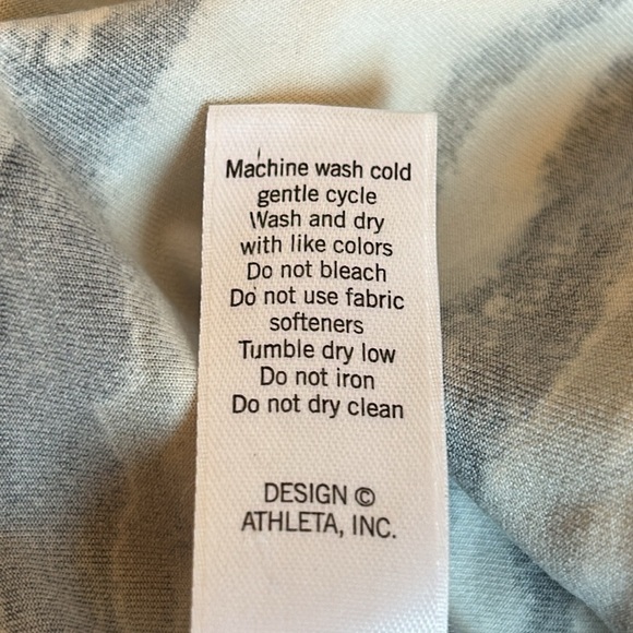 Athleta Black White & Gray Multi Halter Style Athletic Top women’s Small - Picture 10 of 10